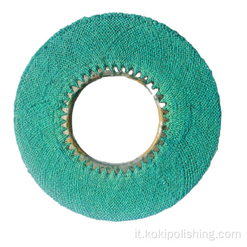 Bias Sisal Wheel Buff per lucidatura metallica